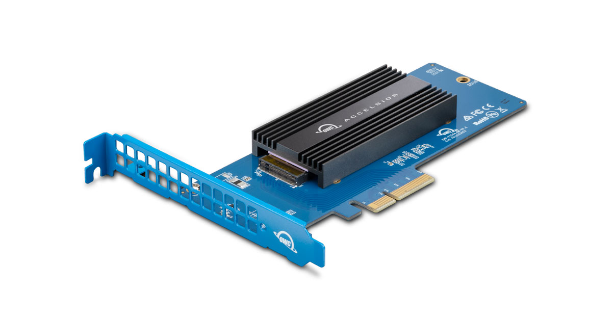 OWC Accelsior 1M2 PCIe NVMe M.2 SSD Card | OWC Asia