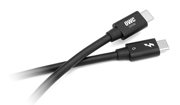 owc thunderbolt 5 cable ends